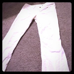 White GAP Corduroy Pants