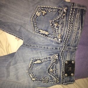 Miss me skinny jeans in good condition size 26