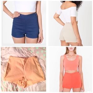 American Apparel Tap Shorts