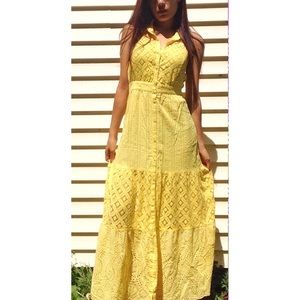 Yellow Maxi dress