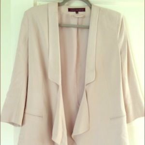 French connection pale pink Connie crepe blazer