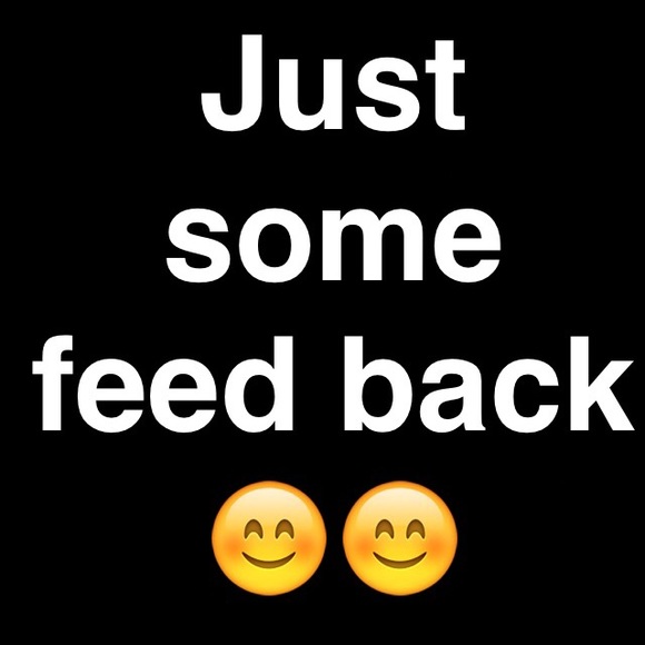 100% positive feed back 😊