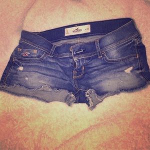 Hollister denim shorts