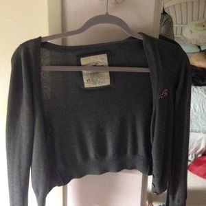 XS hollister thin cardigan