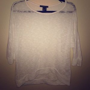 F21 thin knitted sweater