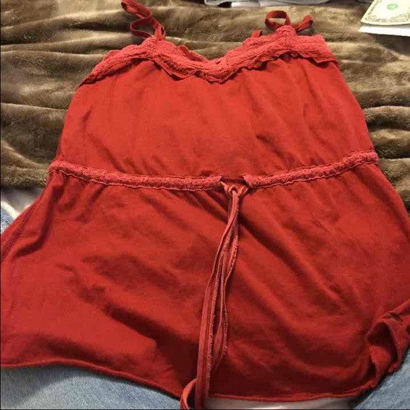 Red Abercombie Tank