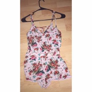 Wet Seal Floral Romper
