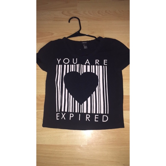 Forever 21 Black Crop Top