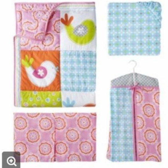 10 pc Crib Bedding Set