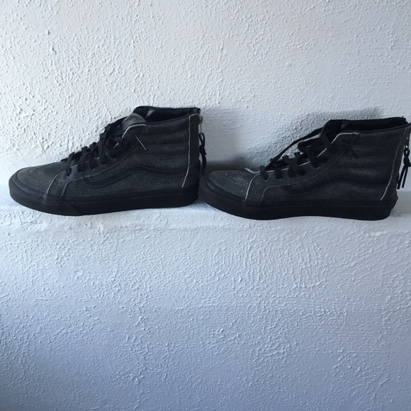Cracked Suede Vans SK8-HI