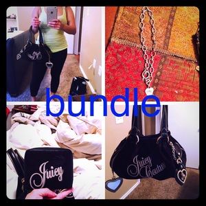 Bundle, bag, wallet and necklace.... Like new