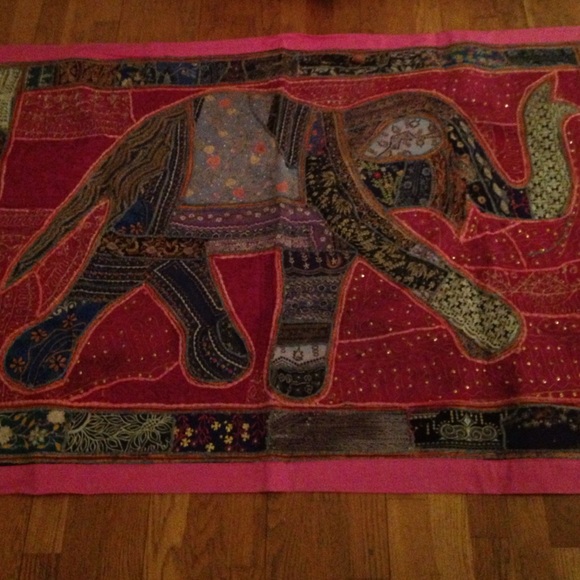 Elephant tapestry!