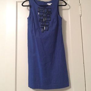 Shift dress with retro flare