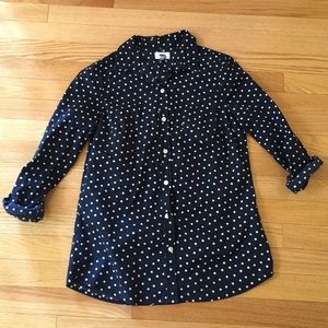 Old Navy Never Worn Polka Dot Button-Down