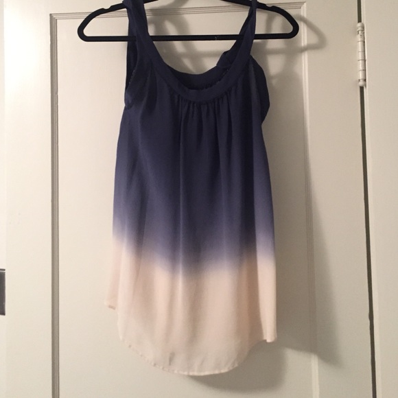 Blue tank