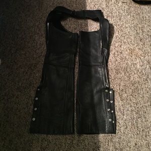 Leather chaps