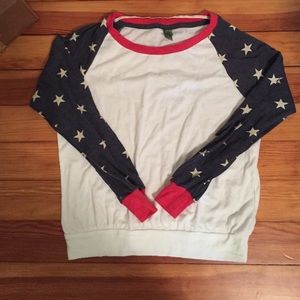 Long sleeve American pride shirt