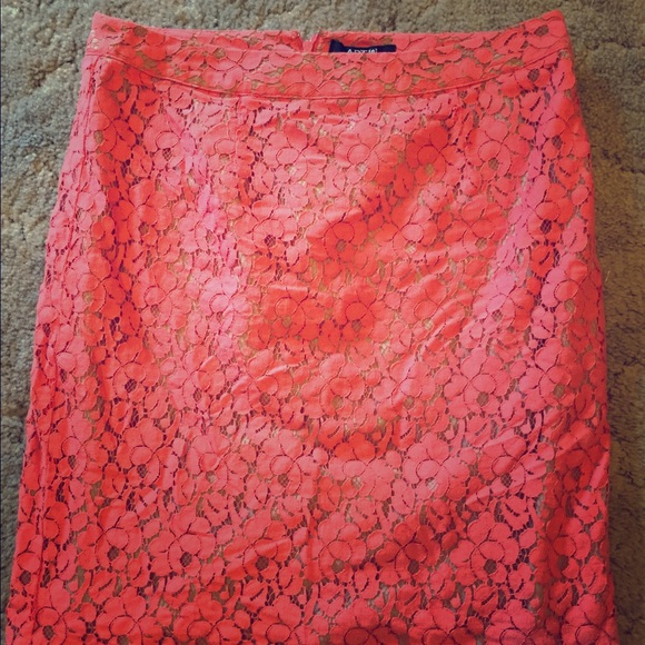 Apt 9 Coral Lace Skirt
