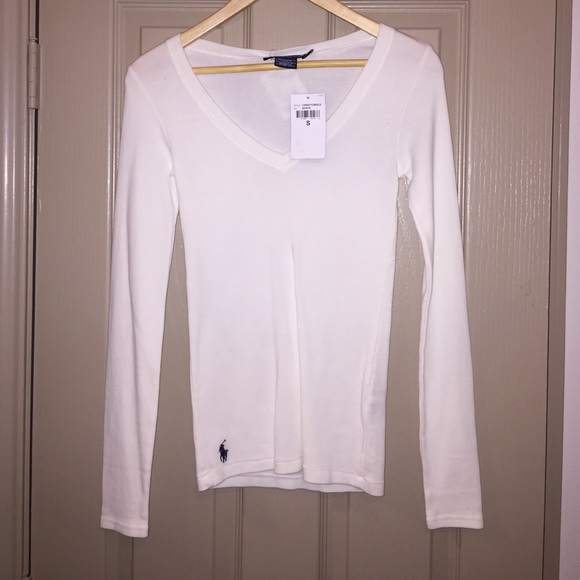 New Ralph Lauren White Top