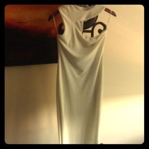 Caribbean Queen Long Crème Dress