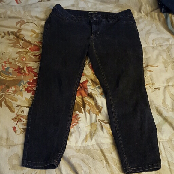 Blue/Black Wash Skinny Denim