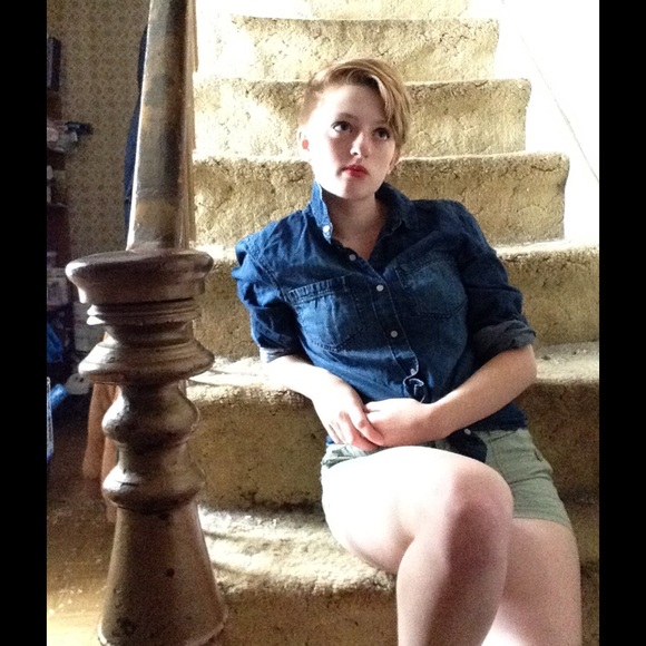 Jean shirt and shorts, outfit or separate