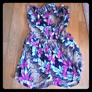 Forever 21 floral romper