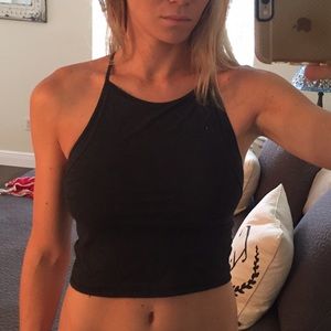 Lululemon dark grey tank