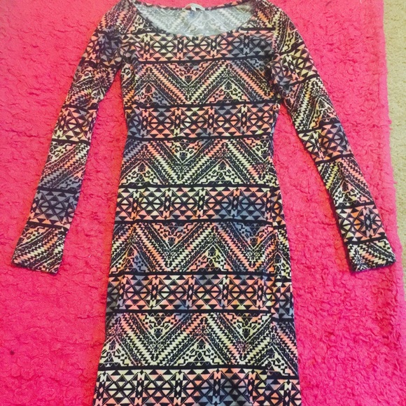 Colorful Bodycon dress