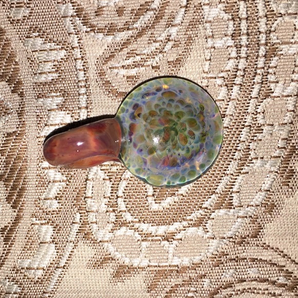 Blown glass pendant