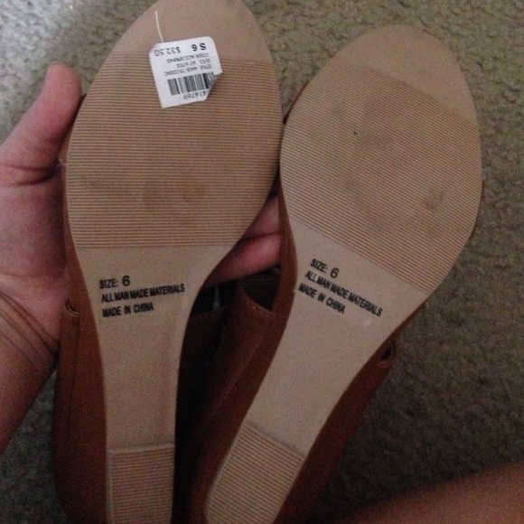 brown wedge sandals - Picture 4 of 4