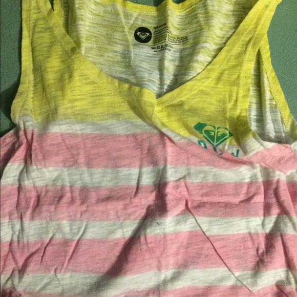 ROXY tank with tie sides.