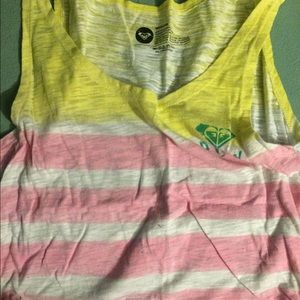 ROXY tank with tie sides.