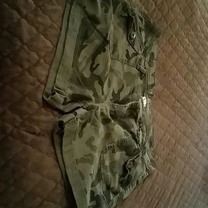 Camouflage shorts