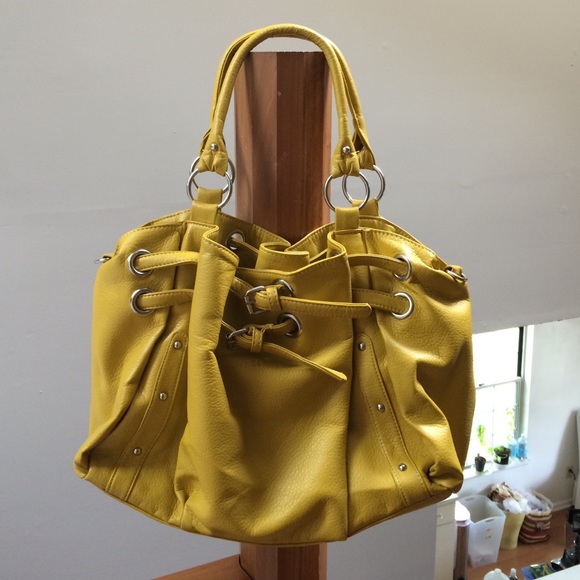 Handbags - Soft mustard shoulder bag *Price drop b4 donation*