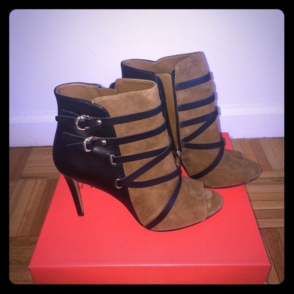 Ivanka Trump | Shoes | Ivanka Trump Suede Bootie | Poshmark