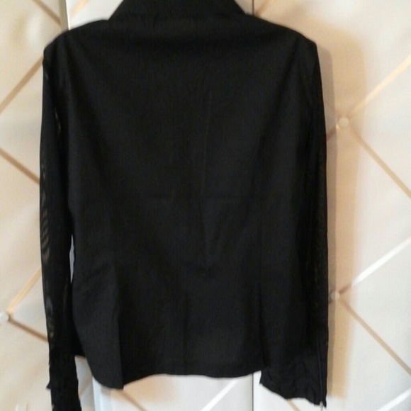 Dancing couture black top - Picture 3 of 4