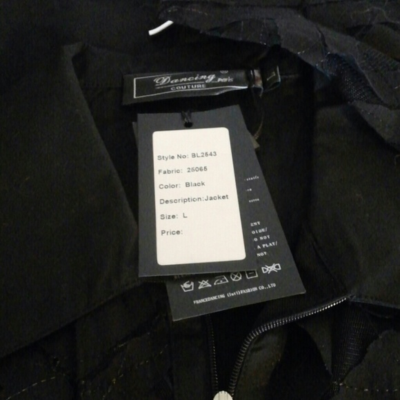 Dancing couture black top - Picture 4 of 4