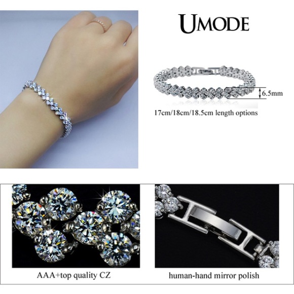 Crystal paved bracelet - Picture 2 of 4