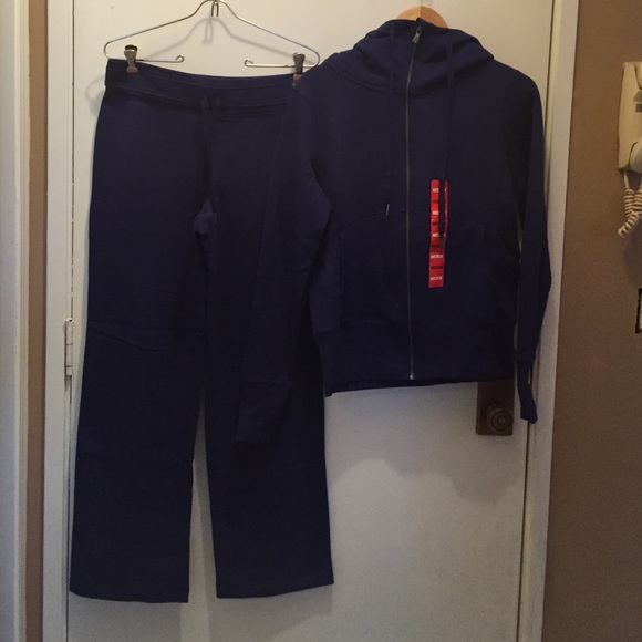 Navy blue Champion tracksuit size medium