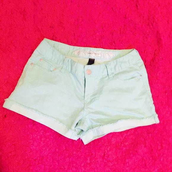 Lime green shorts