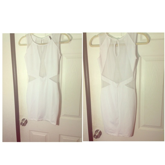 Sexy white dress