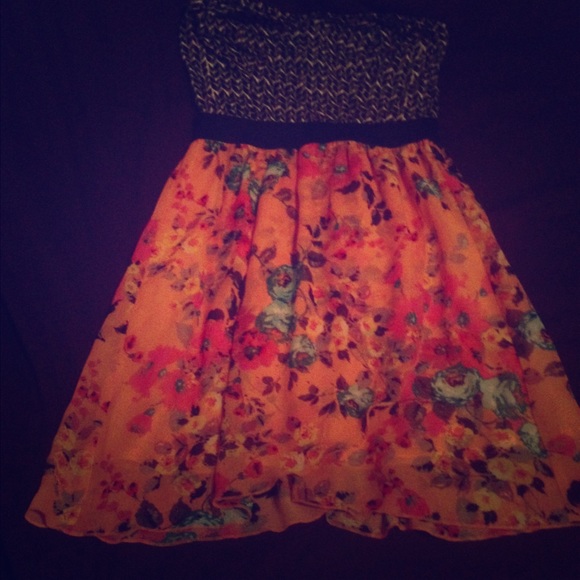 Dress from buckle
