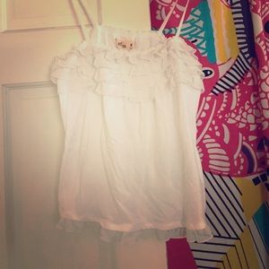 Hollister Ruffled Tank