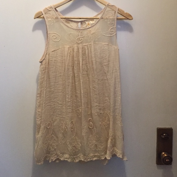 Sheer tunic