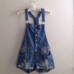 Denim Overalls