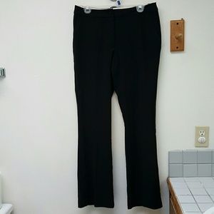 Black tuxedo style slacks