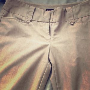 Beige dress pants