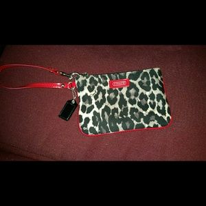 SOLD!!! Coach wristlet