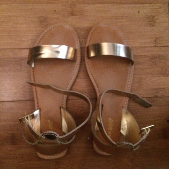 Gold Sandals